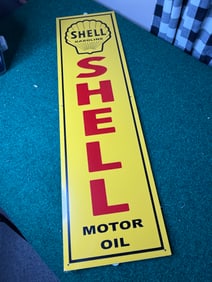 HIGH QUALITY SHELL MOTOR OIL SIGN