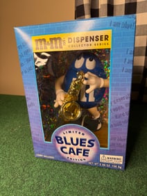 M&M Limited Edition Blues Cafe Official Brand Candy dispenser #2