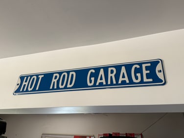 HOT ROD GARAGE - MAN CAVE SIGN