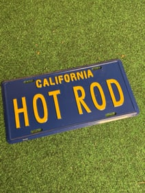 Hot Rod License Plate