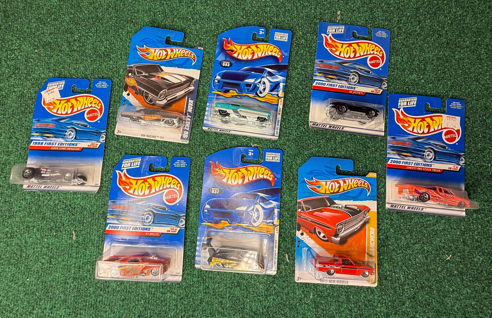 8 Hot wheels - Brand New in Packaging: Brand new in the package.