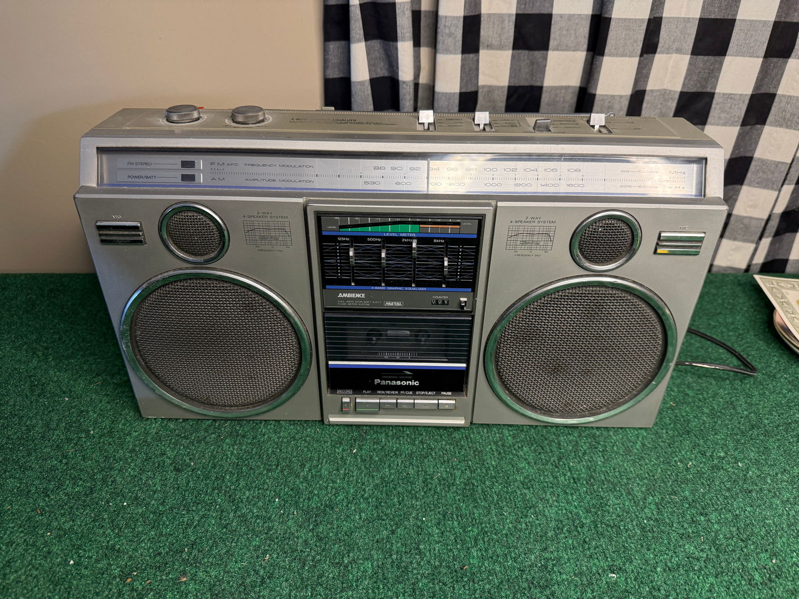 Panasonic RX-5050 Boombox Stereo Cassette Recorder (1 of 6)