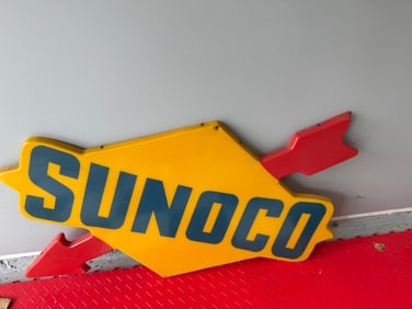 Vintage Sunco advertising Sign