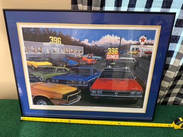 David Snyder Car Art -- Eat & Run at the 396 AP No. 68/125
