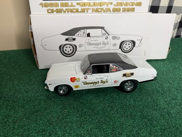 Peach State Collectibles 1:18 scale 1968 Bill Grumpy Jenkins Chevrolet Nova SS 396