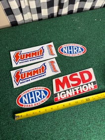 Racing stickers