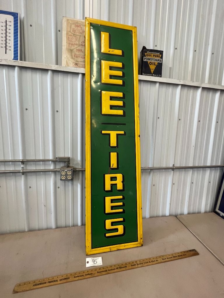 95 Lee Tires Sign (1 of 8)