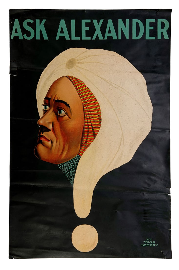 Ask Alexander Magic Poster (American, ca. 1915) (1 of 1)