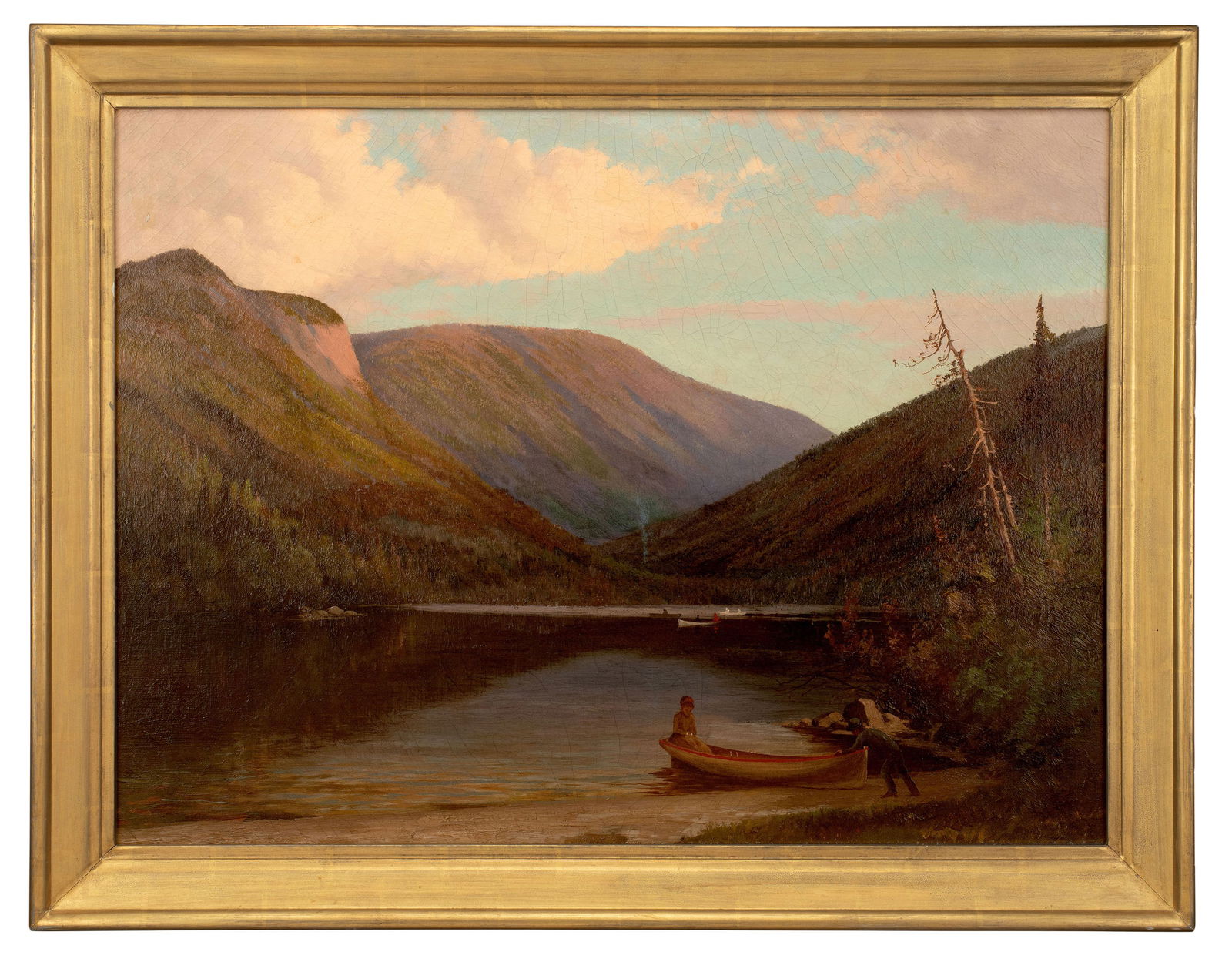 Echo Lake, Franconia Notch (New Hampshire, late 19th century) (1 of 3)