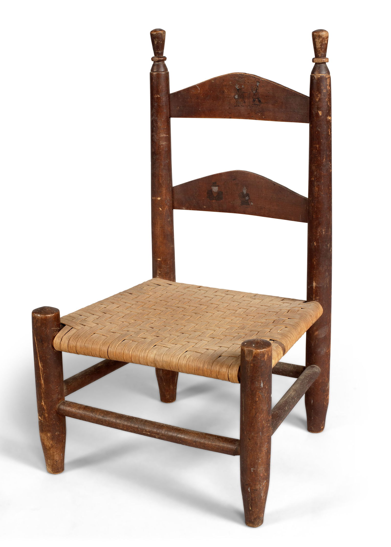 Child's Slat-Back Side Chair (America, 19th century) (1 of 1)