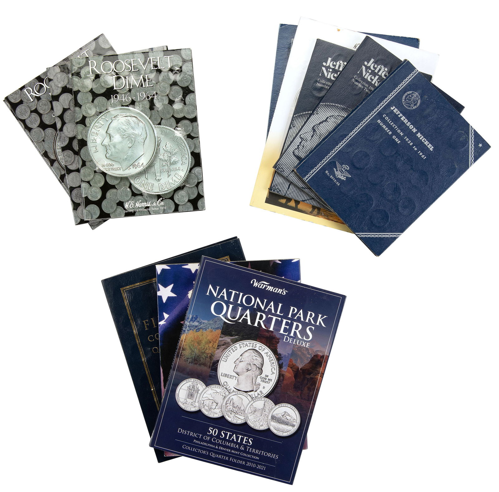 Eleven U.S. Coin Albums (1907-2018) (1 of 5)