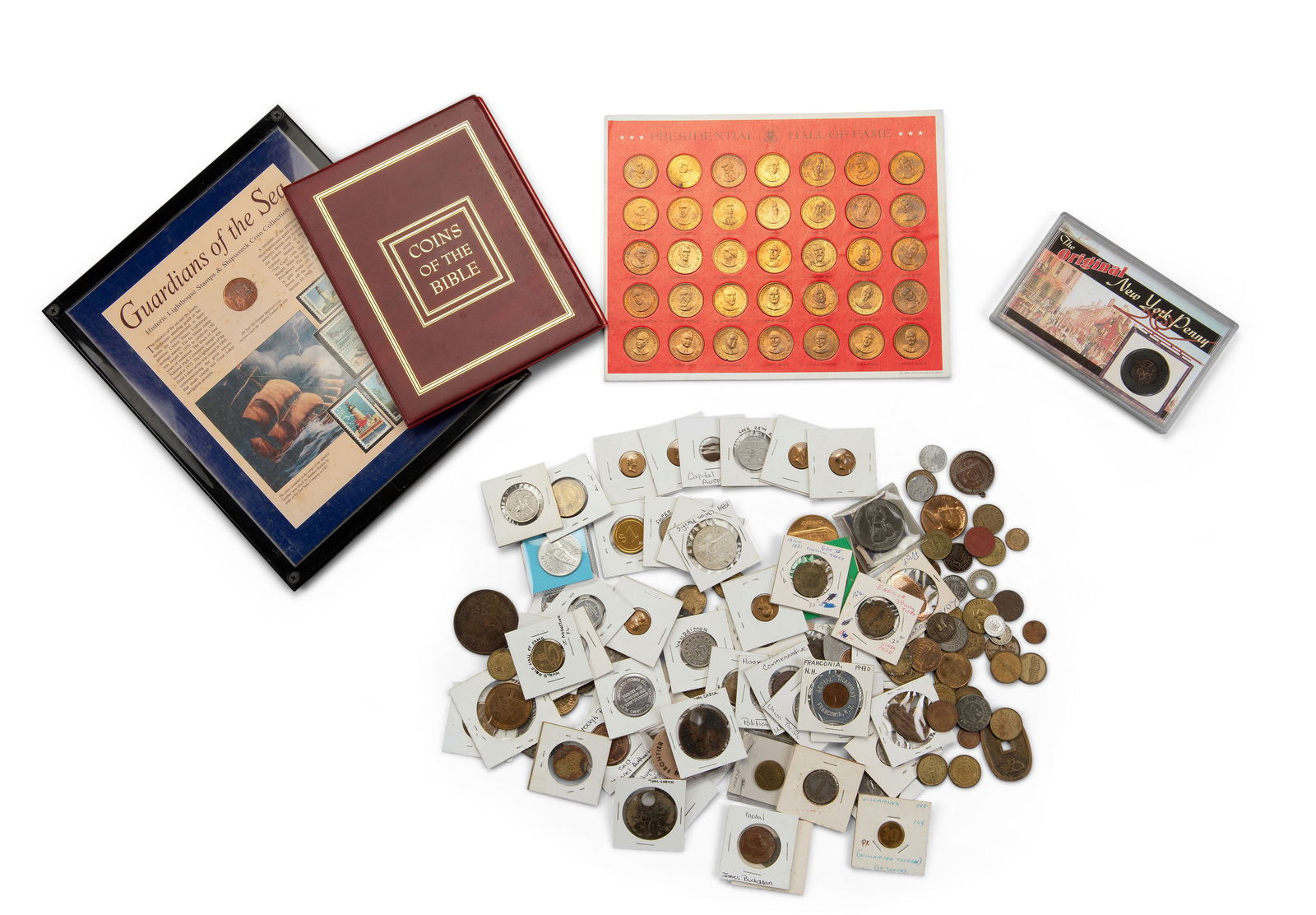 Large Group of Collectible Tokens and Coins (1 of 5)