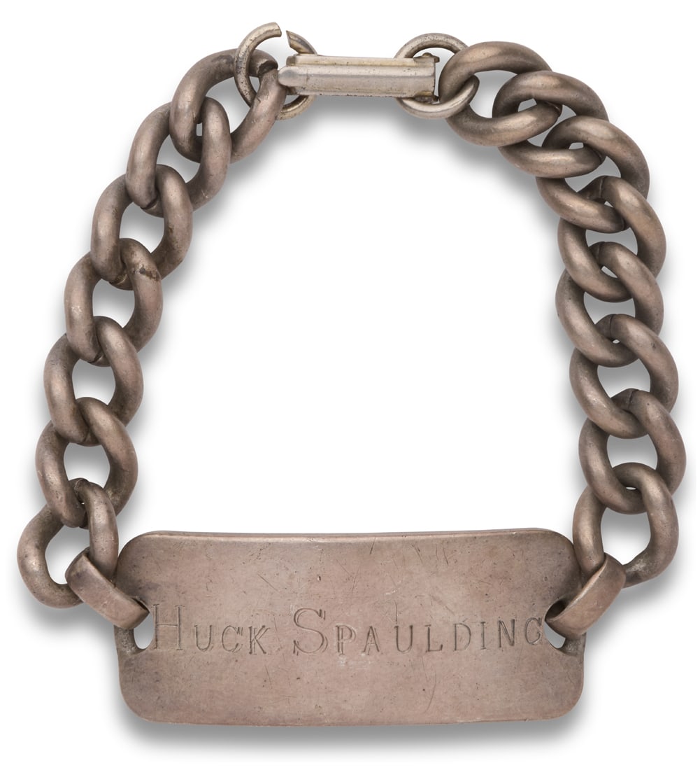 Sterling Silver Child's Bracelet Belonging Tattoo Artist Huck Spaulding (New York, ca. 1930) (1 of 2)