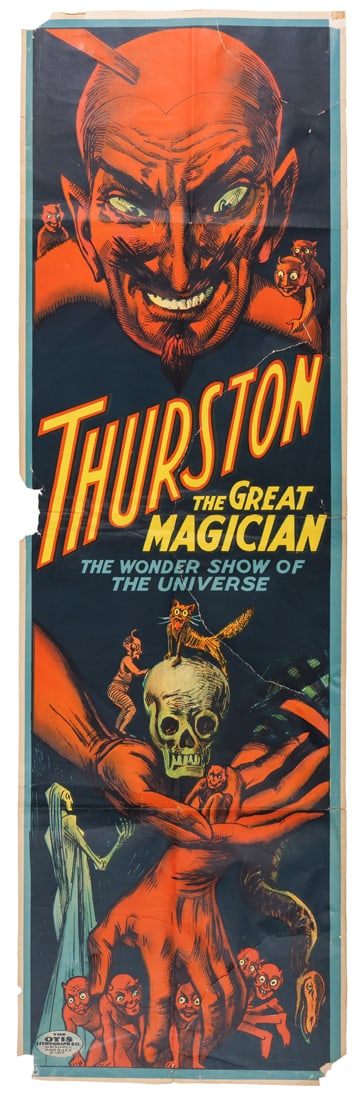 Thurston The Great Magician Poster (Cleveland, 1926) (1 of 2)