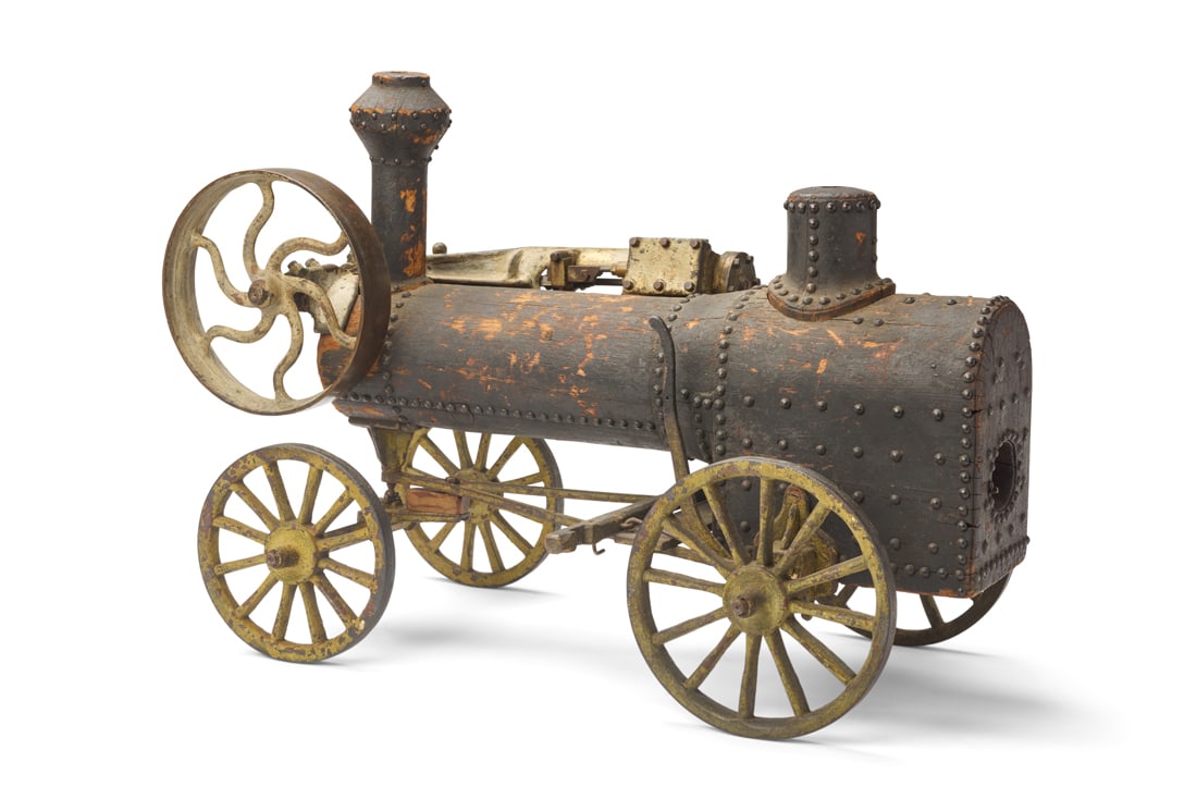 Folk Art Model Steam Engine (America, 19th century) (1 of 4)