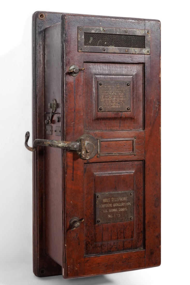 WWI Era U.S. Signal Corps Wall Telephone (ca. 1915) (1 of 5)