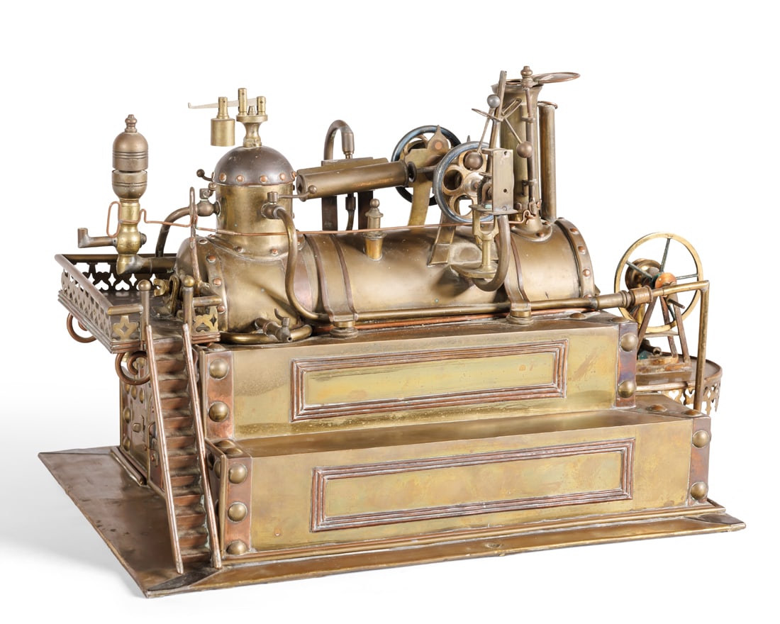 Antique Model Steam Engine Boiler (1 of 6)