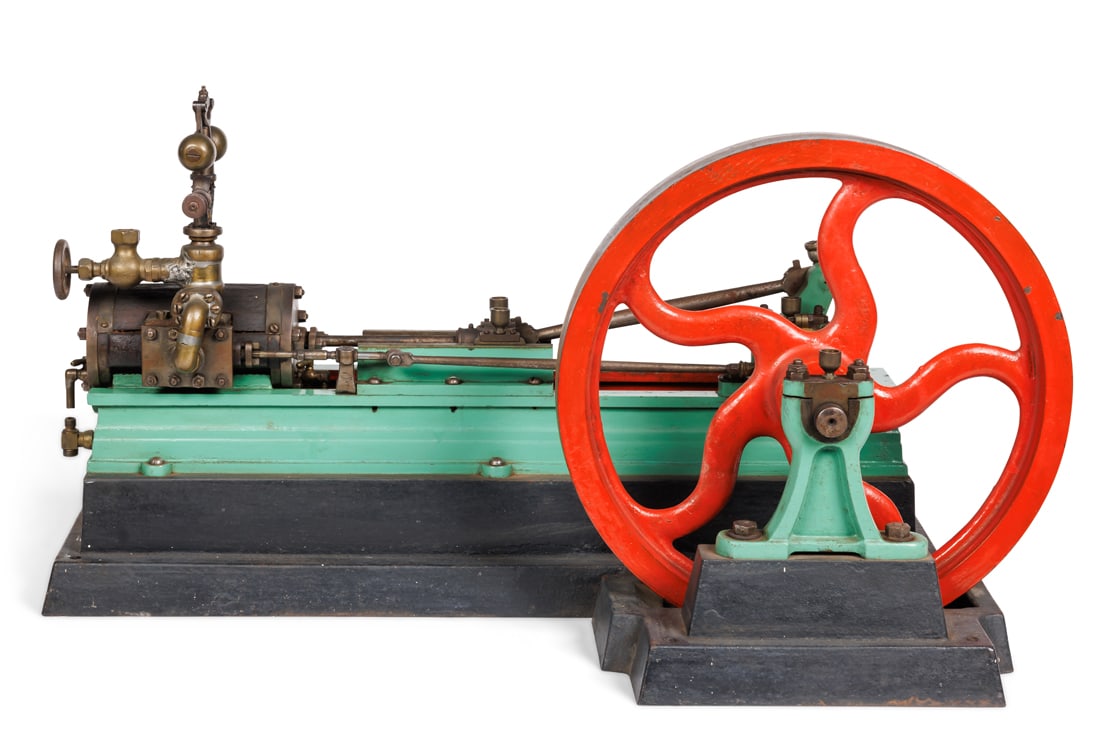 Antique Working Steam Engine Model (America, ca. 1930) (1 of 6)