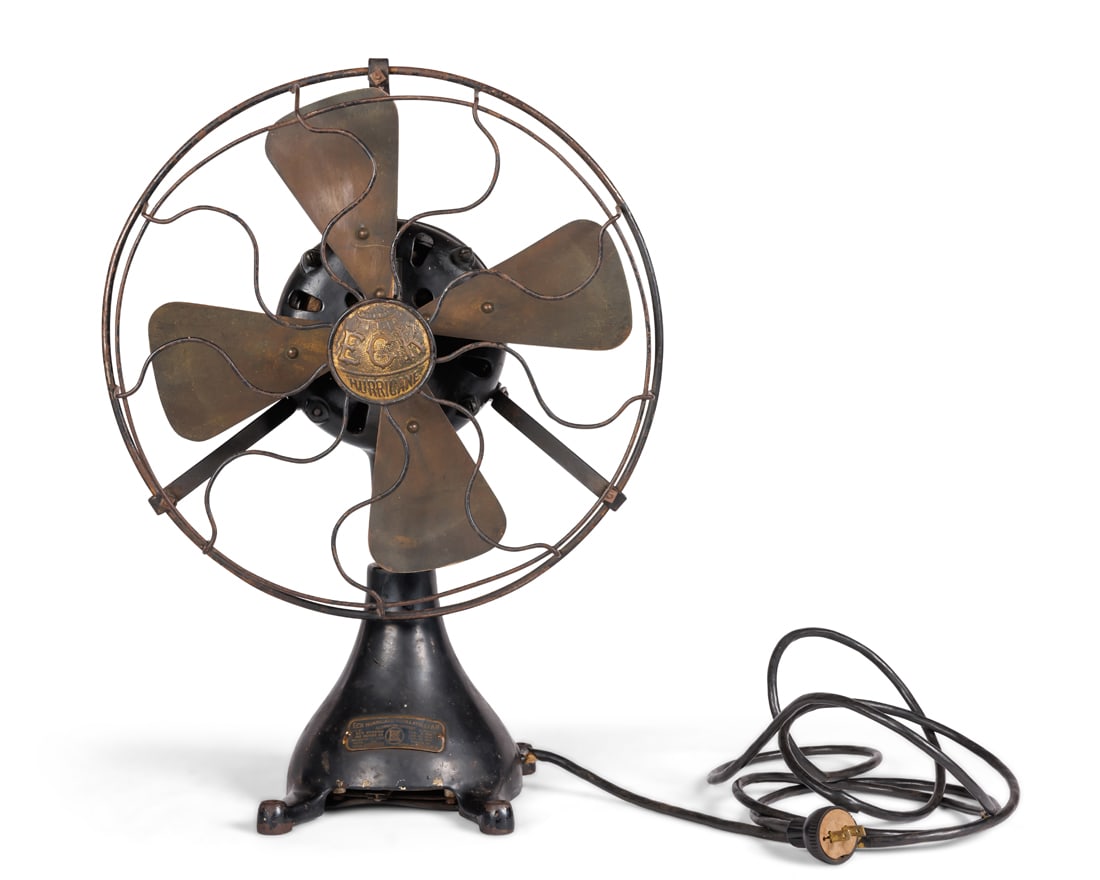 ECK Hurricane Oscillating Fan (ca. 1915) (1 of 5)