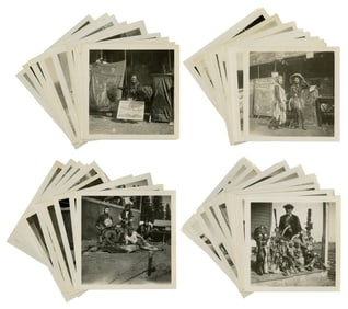 Gus and Maud Wagner Tattoo, Taxidermy, and Sideshow Snapshot Photo Archive (America, 1910-1940)