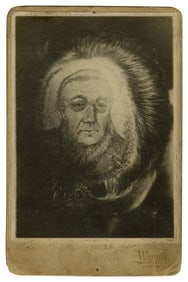 Cabinet Card of Paul Kruger Tattoo on John Clark (New York, ca. 1914) 6 1/2 x 4 1/2 in. (16.5 x 11.4
