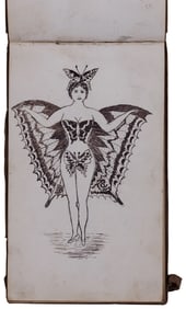 Early Book of Tattoo Designs by W.A. Marwood (England or South Africa, ca. 1902) 5 1/2 x 9 1/2 in.