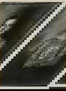 Photograph of Tattoo Artist Bob Shaw (St. Louis, ca. 1945) Photo: 7 x 5 in. (17.8 x 12.7 cm.): Photograph of Tattoo Artist Bob Shaw(St. Louis, ca. 1945)Original photograph of Bob Shaw (1926-1993), tattooed by Bert Grimm, St. Louis, Missouri, ca. 1945. Mounted with glue o a large piece of card s
