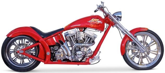 Jesse James & Jack Rudy Custom Motorcycle for National Tattoo Association (Long Beach, 2004)