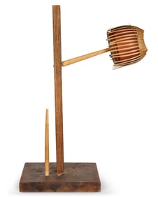 Shaker Weaving Stand by Martha Wetherbee (New Hampshire, 1980) 38 x 17 x 17 in. (96.5 x 43.2 x 43.2