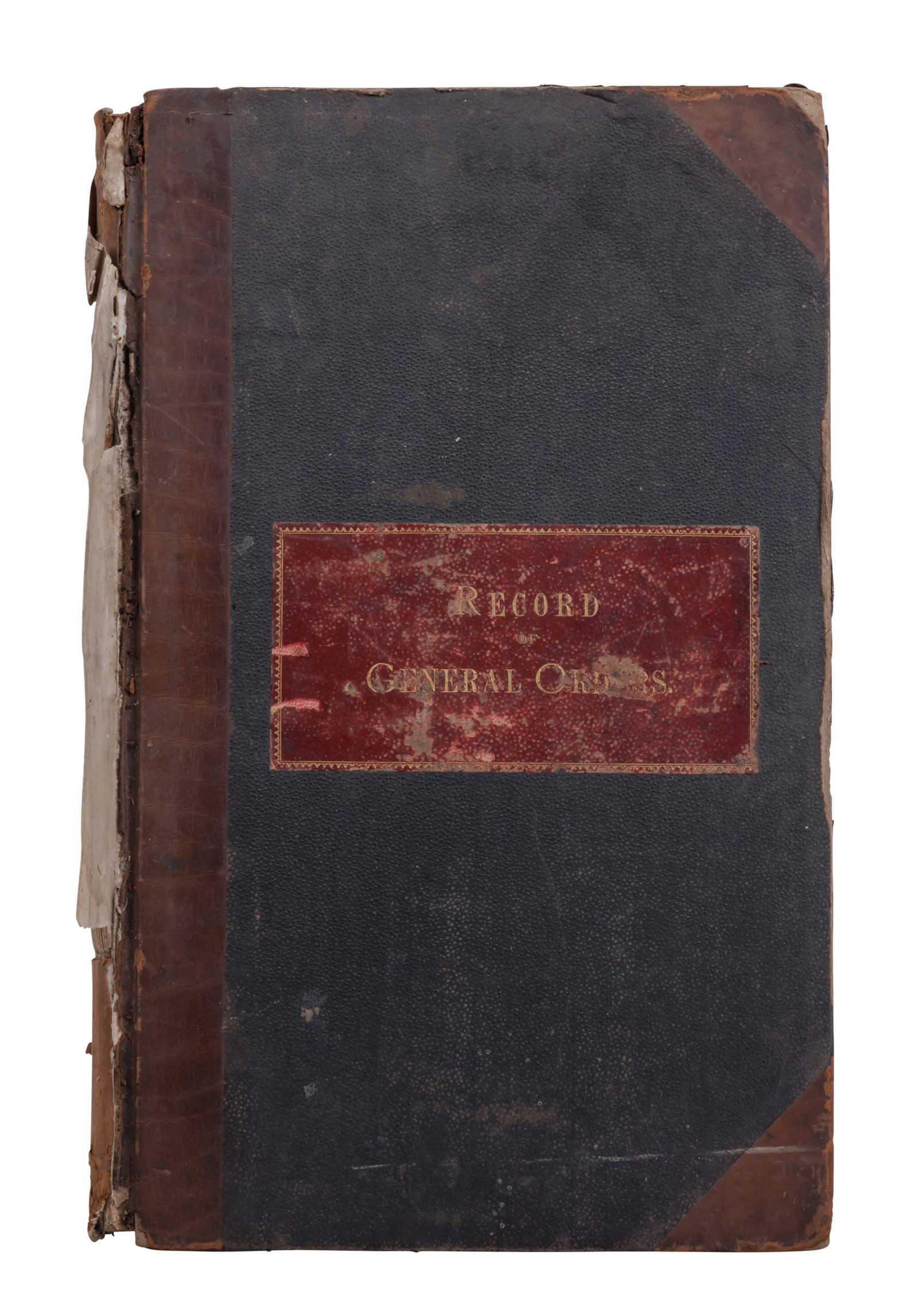 Manuscript Record of Maine Volunteer Militia, General Orders [Account Book] (Augusta, Maine,: Manuscript Record of Maine Volunteer Militia, General Orders [Account Book](Augusta, Maine, 1887-1892)Handwritten "Record of General Order" for The Maine Volunteer Militia, 1887-1892. Extensive book o