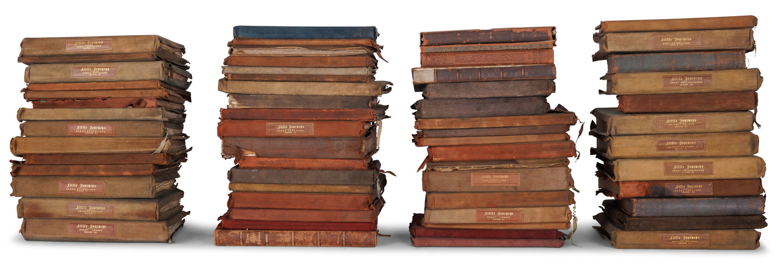 Group of 69 Roycroft Books, Some Signed [Elbert Hubbard]: Group of 69 Roycroft Books, Some Signed [Elbert Hubbard]A collection of approximately sixty-nine [69] books published by The Roycroft Workshop, founded by Elbert Hubbard (1856-1915), East Aurora, New