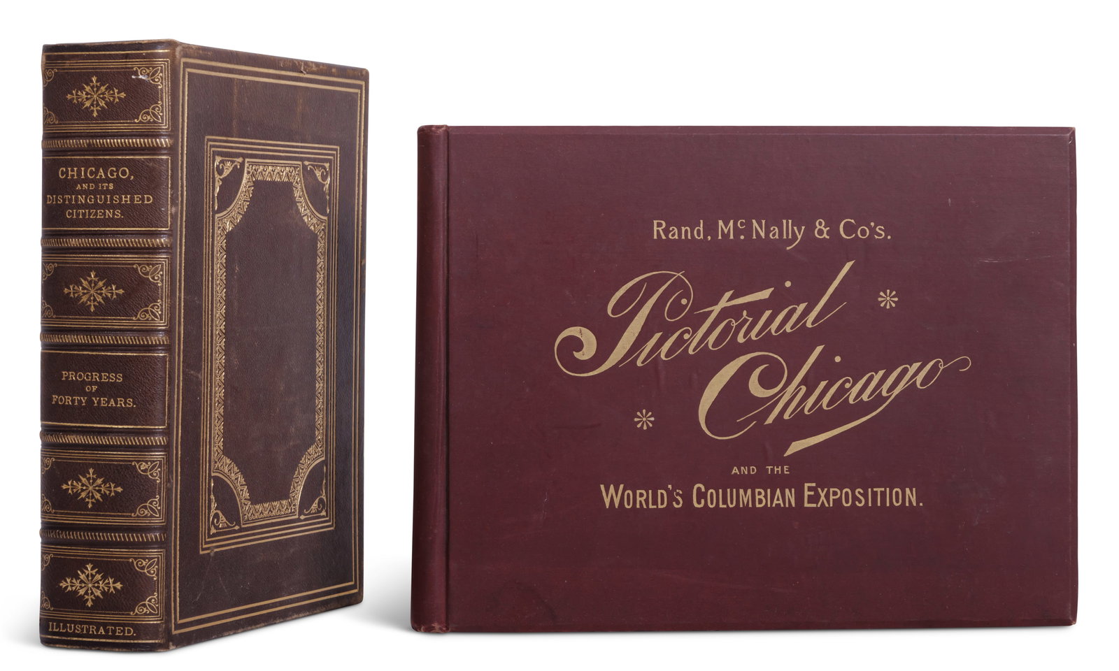 Two Chicago History and Pictorial View Books [Columbian Exposition - World's Fair] (19th century) (1 of 1)
