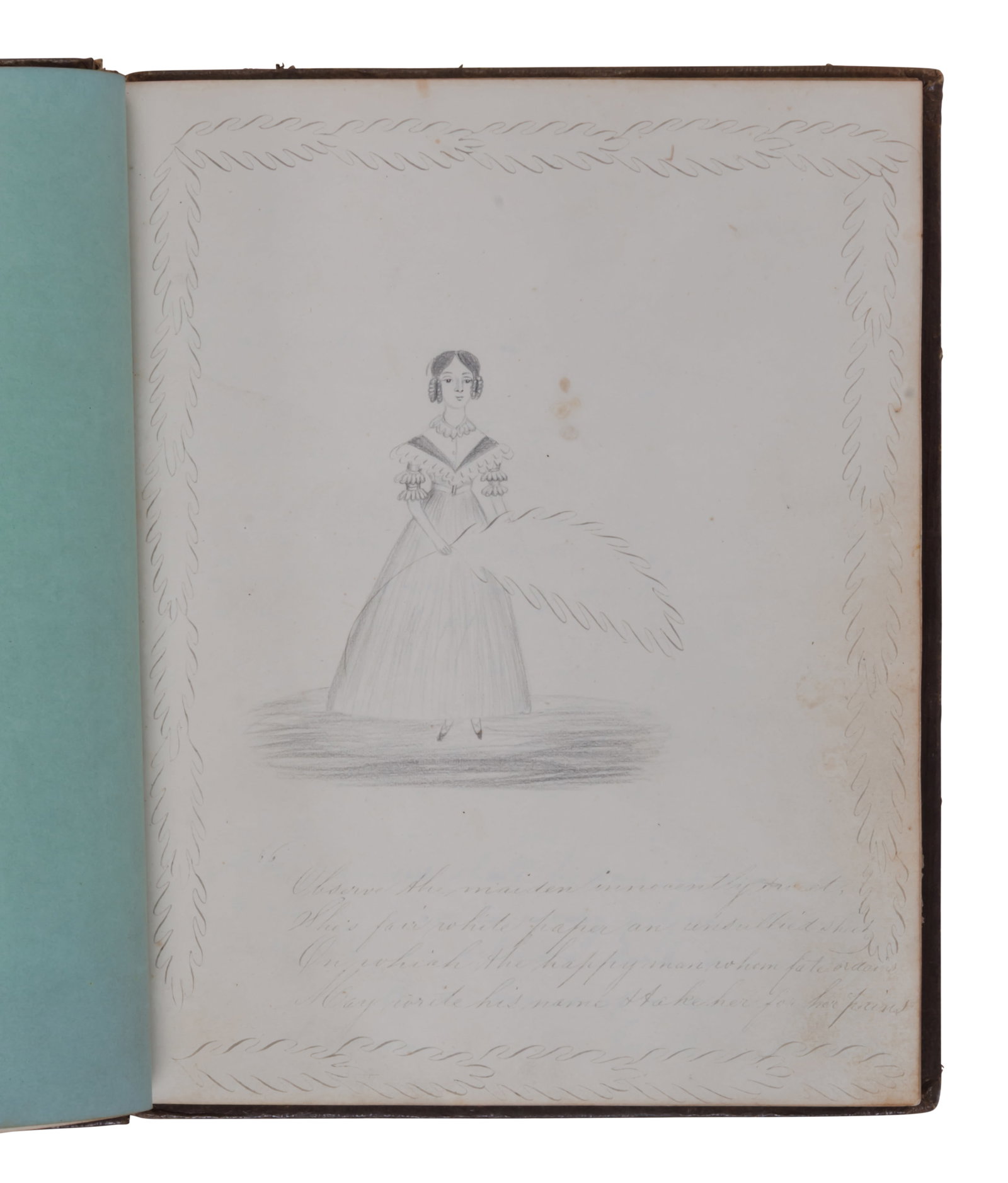 Ohio Friendship Album Belonging to Susan Gale, 1838 [Manuscript - Women's History] (Zanesville, (1 of 6)