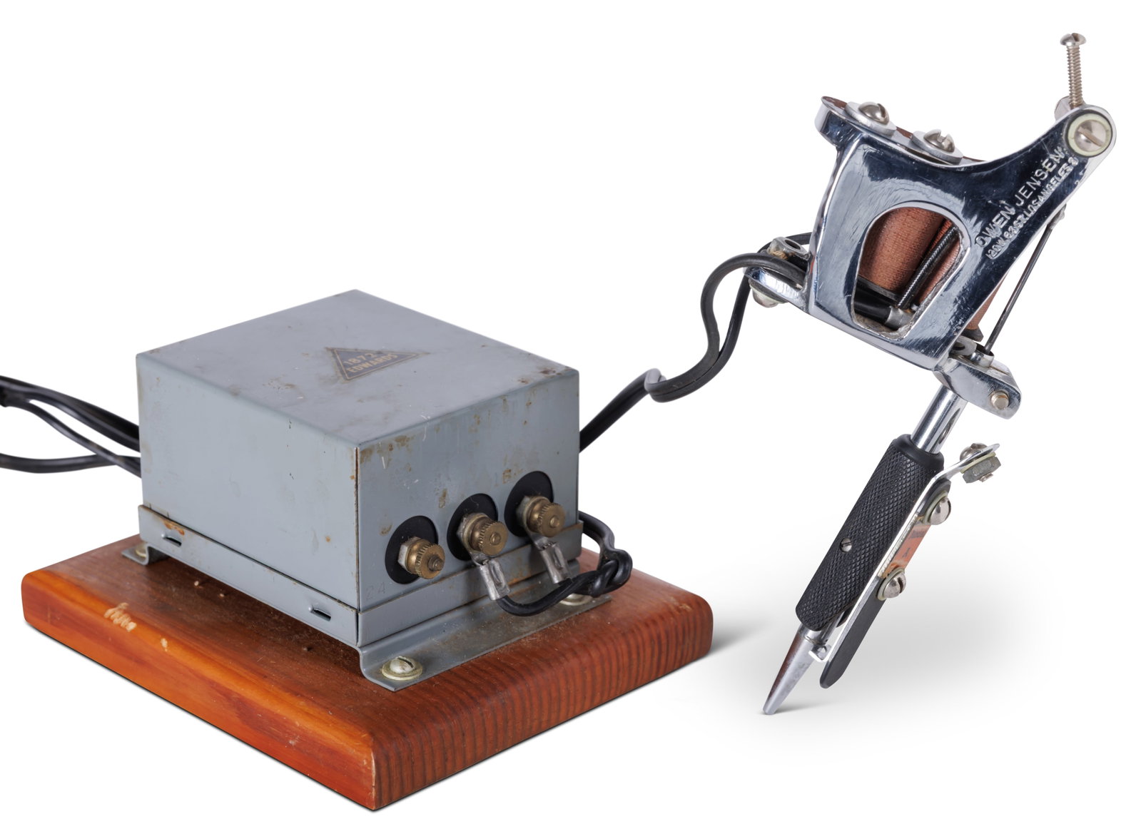 Owen Jensen Animal Marker Tattoo Machine and Power Supply [Science and Technology] (Los Angeles, ca. (1 of 8)