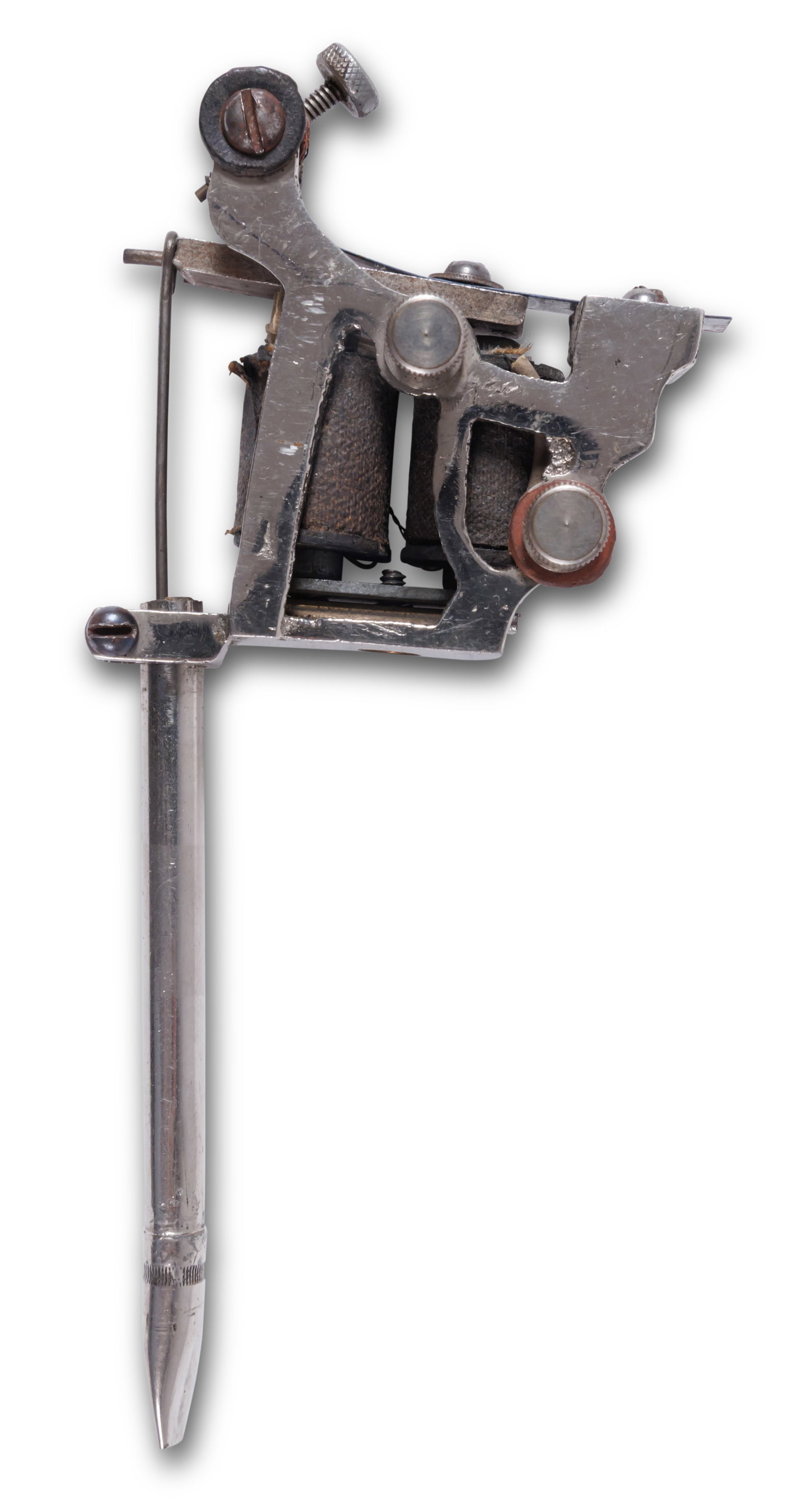 Early Charlie Wagner "Left-Handed" Tattoo Machine [Bowery - Science and Technology] (New York City, (1 of 9)
