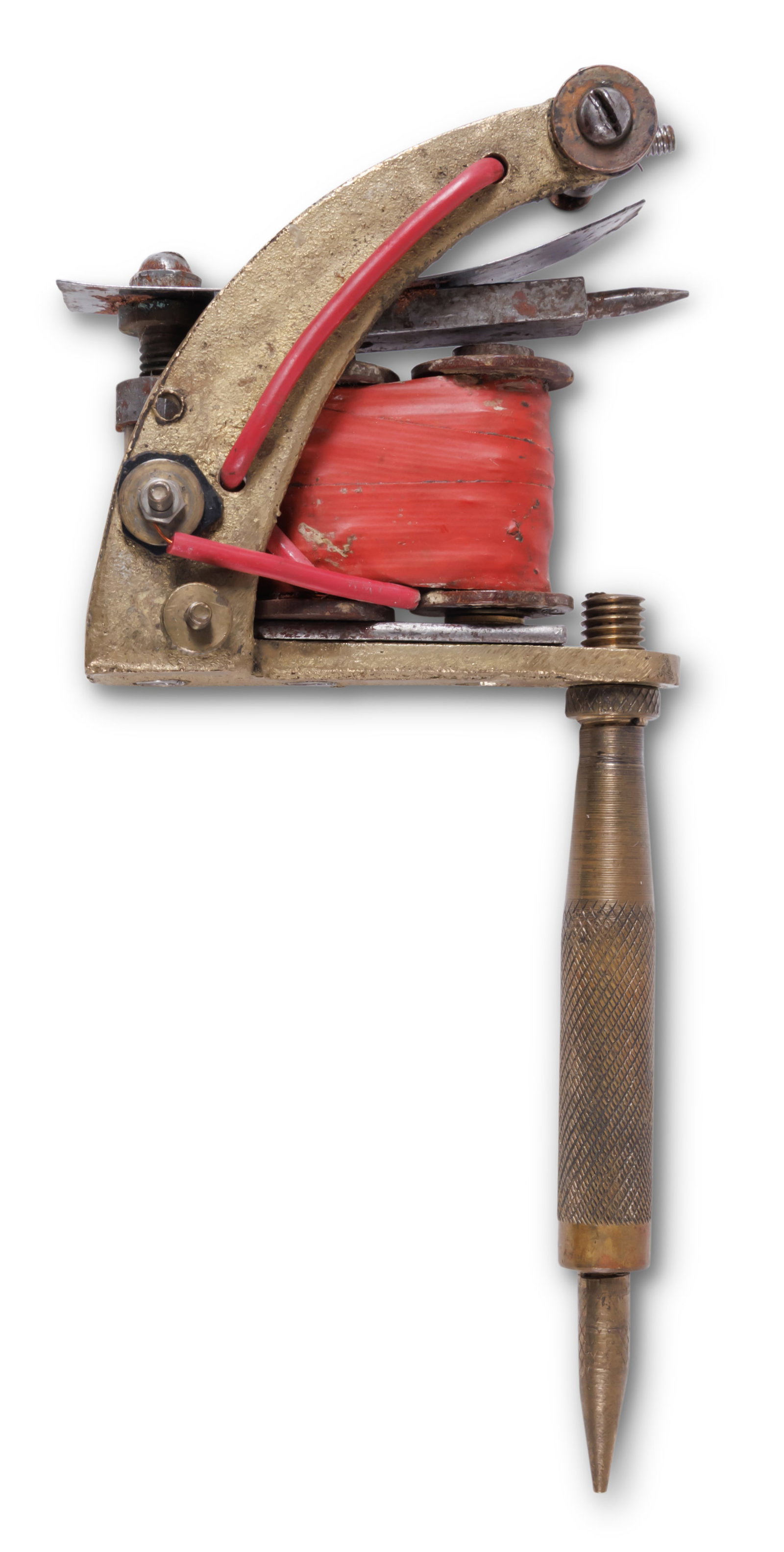 Charles Burchett Davis Tattoo Machine [Science and Technology] (London, ca. 1935) 6 1/4 in. (15.9 (1 of 7)