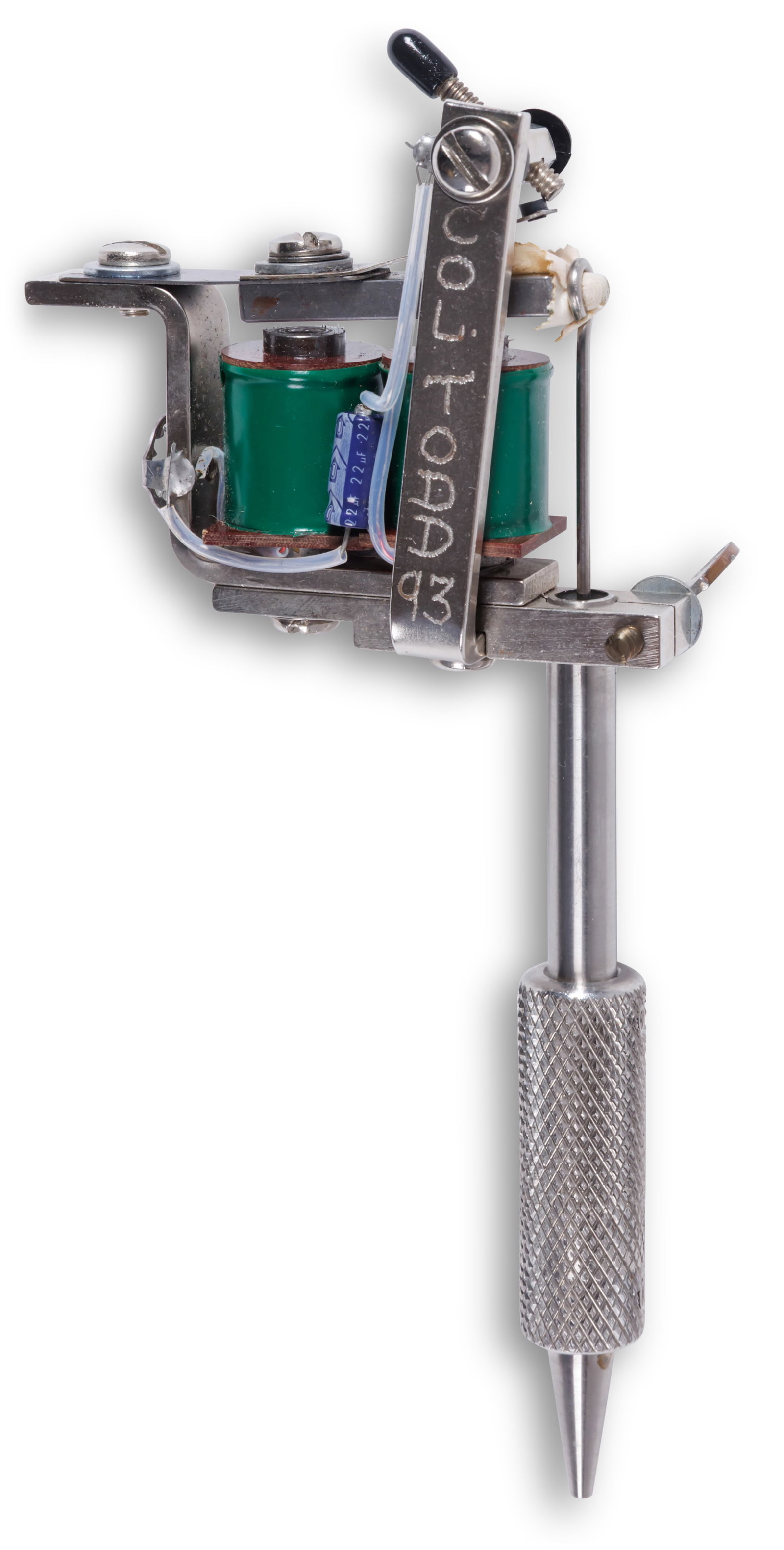 "Jim Dandy" Tattoo Machine by Col. Todd [Science and Technology] (California, 1993) 6 1/2 in. (16.5 (1 of 2)