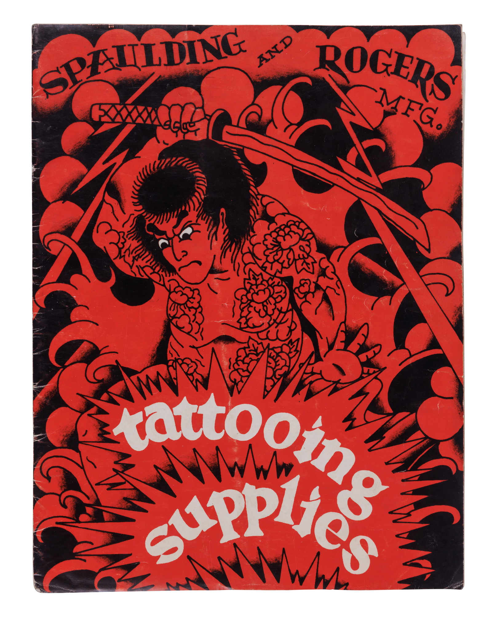 Spaulding & Rogers 1975 Tattoo Supplies Catalog, (New York, 1975) 11 x 8 1/2 in. (27.9 x 21.6 cm.) (1 of 3)