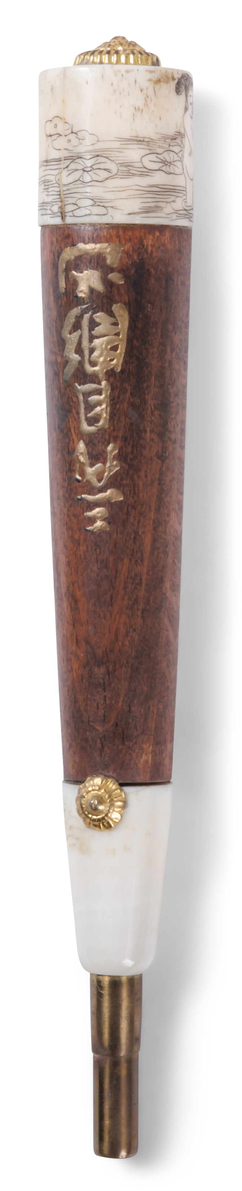 Engraved Tebori Hand Tattooing Instrument by Horiyoshi III [Tattoo] (Yokohama, Japan, ca. 2005) 6 (1 of 5)