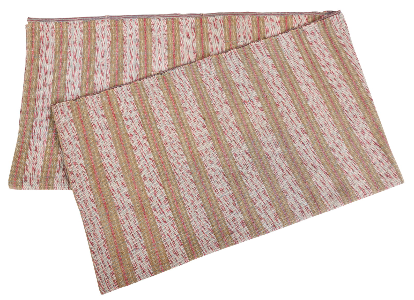Shaker Woven Rag Rug (Canterbury, New Hampshire, ca. 1850) 40 x 71 in. (101.6 x 180.3 cm.) (1 of 5)