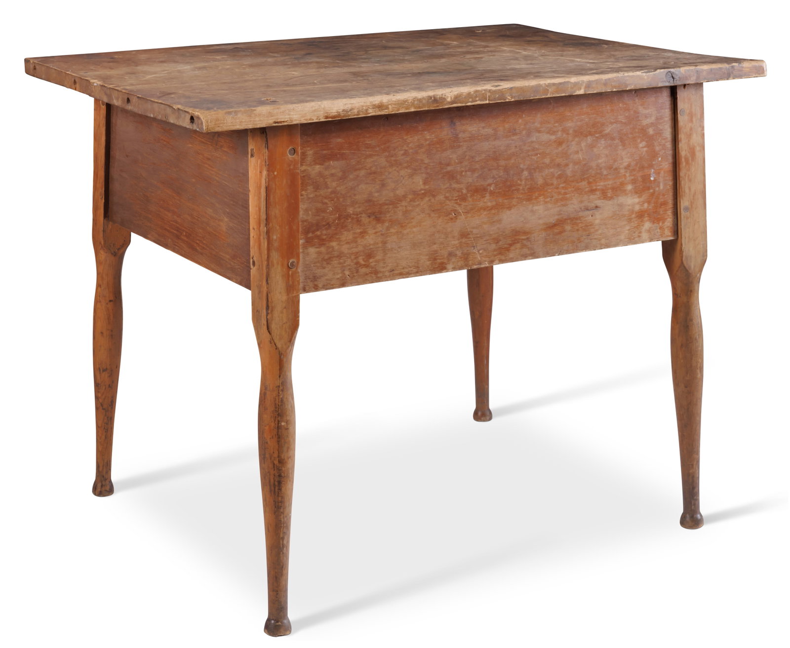 Shaker Splayed Leg Table (Sabbathday Lake, Maine, ca. 1830) 24 1/2 x 22 1/4 x 31 1/4 in. (62.2 x (1 of 9)