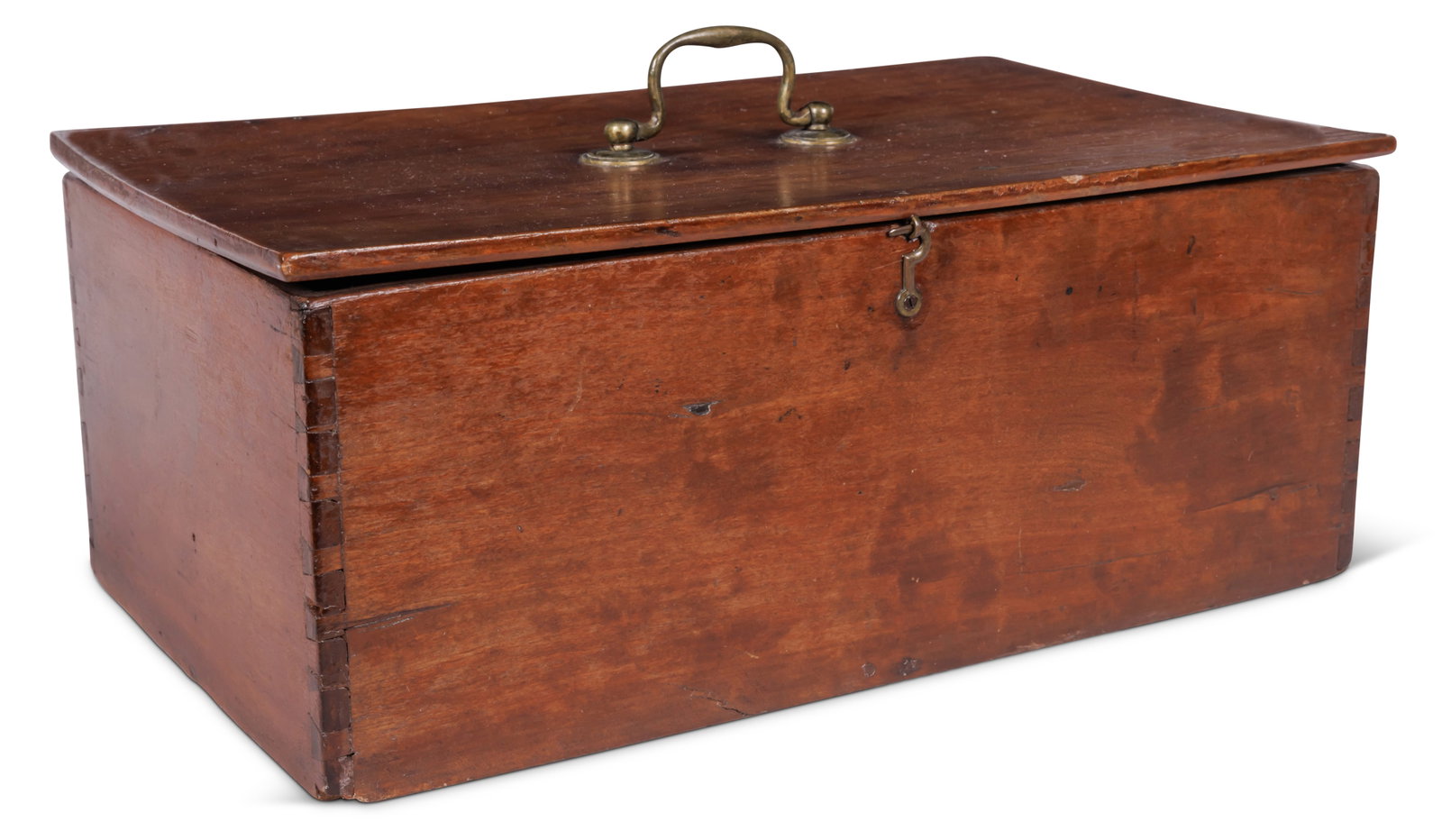 Shaker Document Box (Enfield, Connecticut, ca. 1840) 5 1/2 x 8 x 14 in. (14 x 20.3 x 35.6 cm.) (1 of 8)