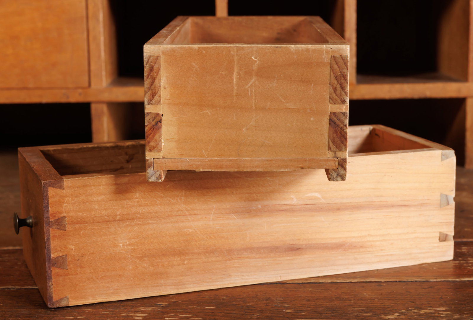 Shaker Slant-Front Desk (New Lebanon, New York, ca. 1840) 65 x 20 1/4 x 30 in. (165.1 x 51.4 x 76.2 - 10