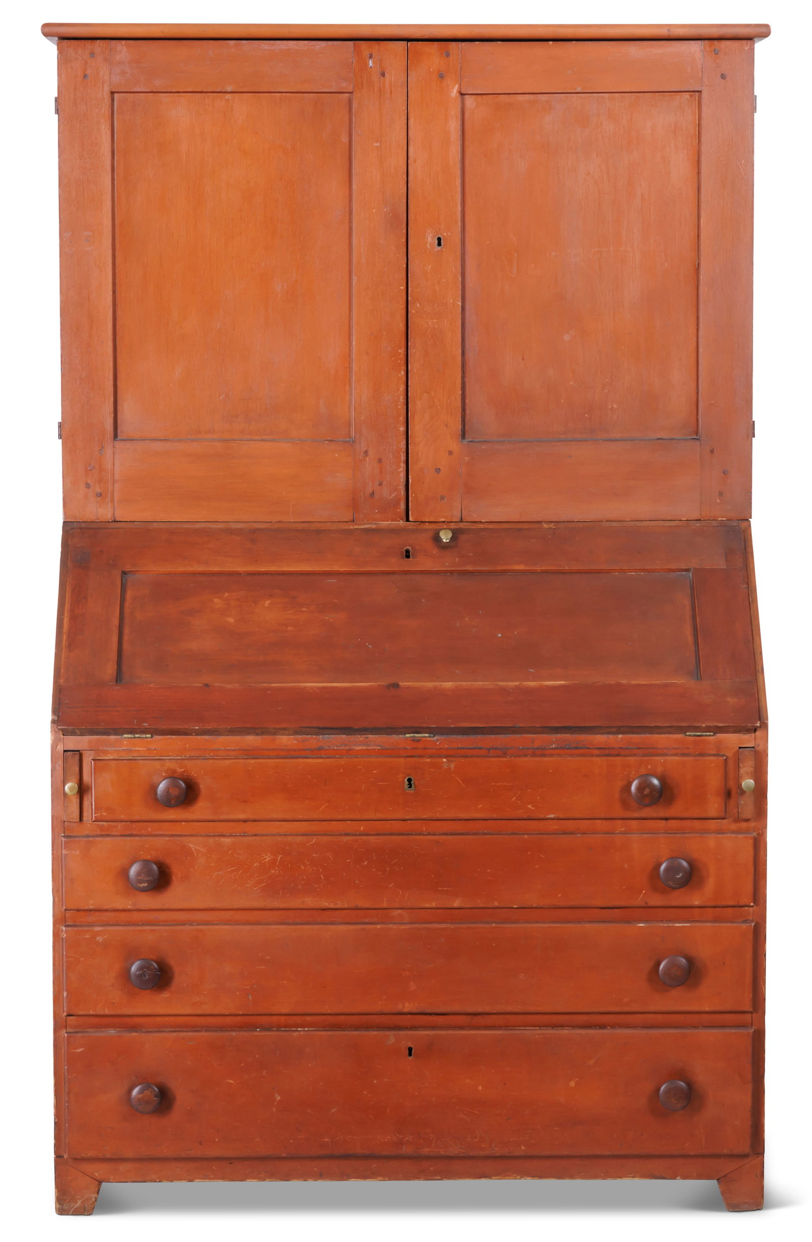 Shaker Slant-Front Desk (New Lebanon, New York, ca. 1840) 65 x 20 1/4 x 30 in. (165.1 x 51.4 x 76.2 - 2
