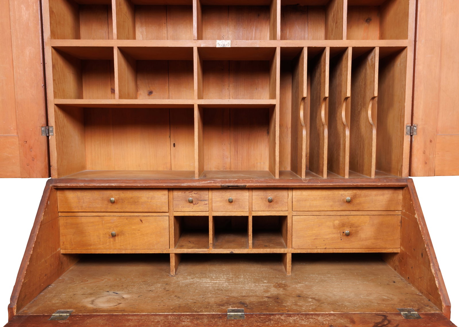 Shaker Slant-Front Desk (New Lebanon, New York, ca. 1840) 65 x 20 1/4 x 30 in. (165.1 x 51.4 x 76.2 - 9