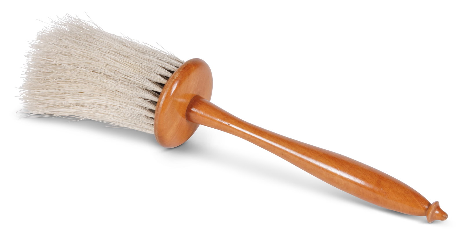Shaker Dusting Brush (Eastern community, ca. 1900) 8 1/4 in. (21 cm.): Shaker Dusting Brush (Eastern community, ca. 1900) Maple with horsehair bristles. Provenance: Ed Clerk, 1984. 8 1/4 in. (21 cm.)