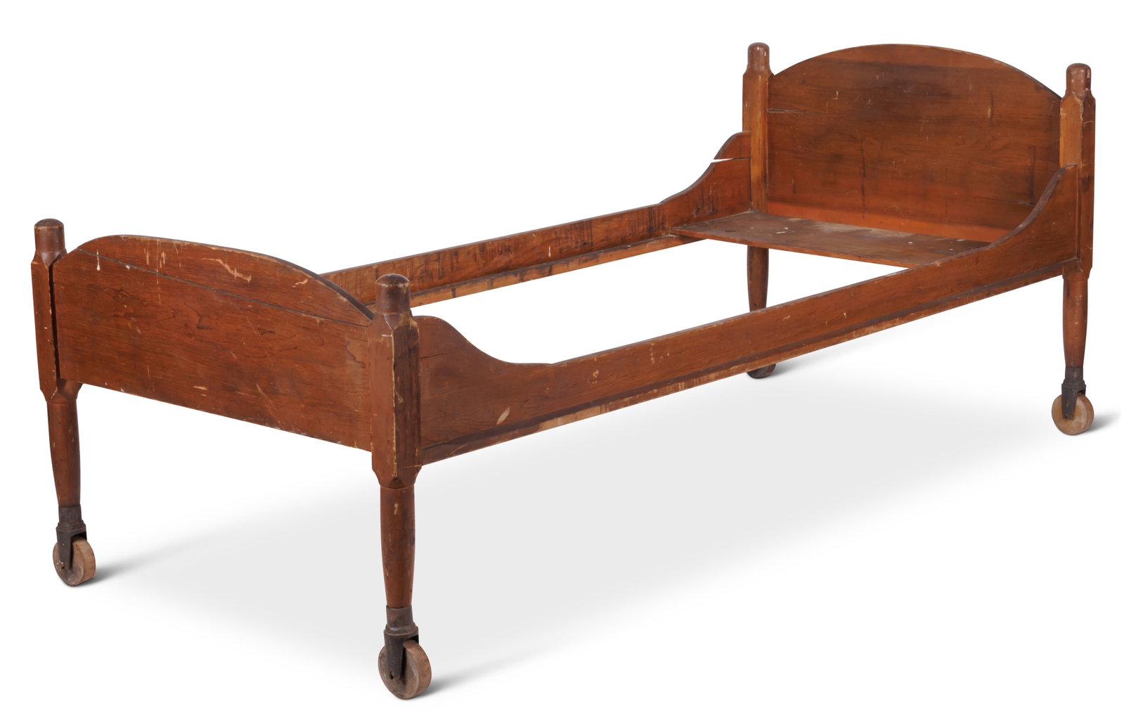 Shaker Rope Bed (New Lebanon, New York, ca. 1840) 31 x 36 x 80 in. (78.7 x 91.4 x 203.2 cm.) (1 of 7)