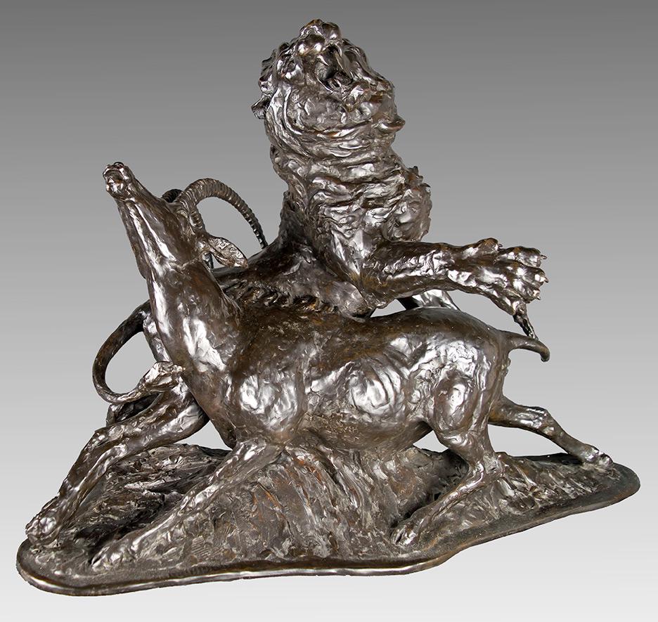 Tanzanian Tango by Mike Barlow (1963- ): Mike Barlow (1963- ), bronze 3/7, 20 x 27 x 18, inscribed left verso: Michael Barlow 3/7