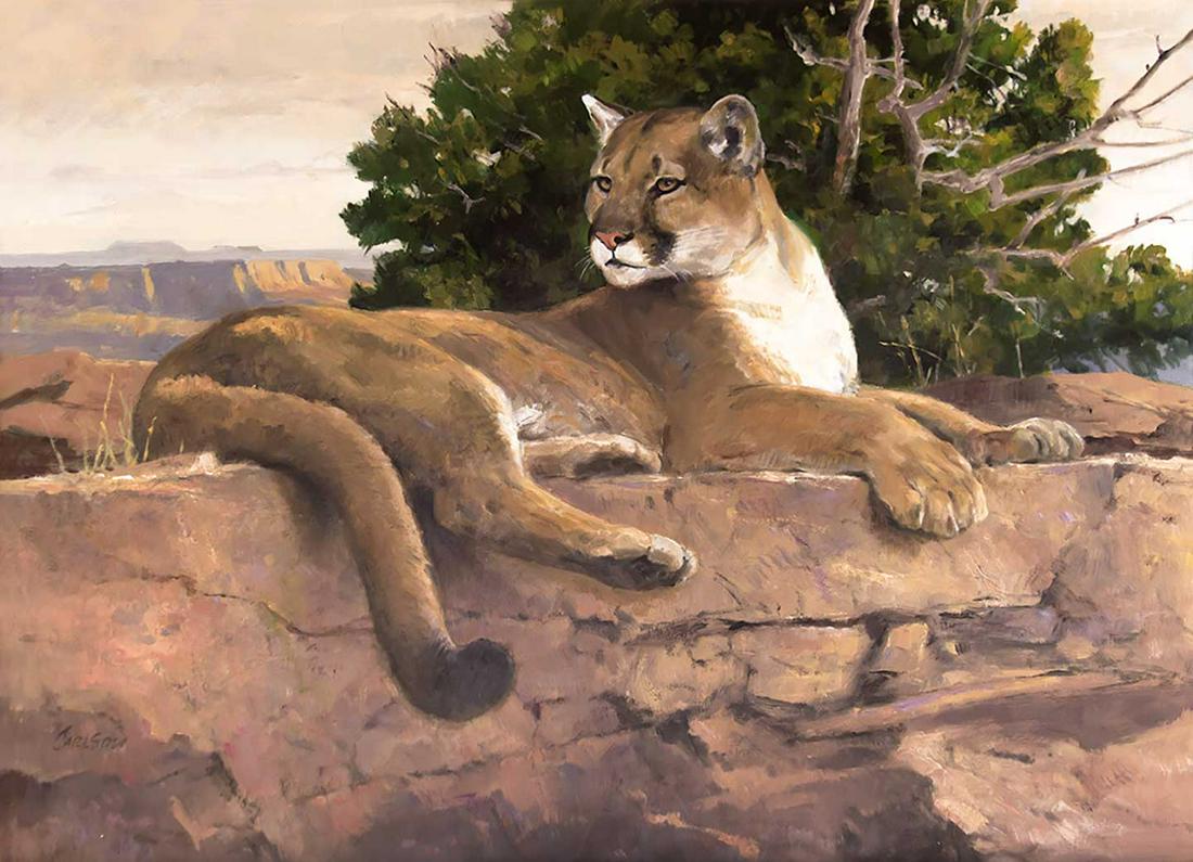 Searching Eyes by Ken Carlson (1937- ) (1 of 2)