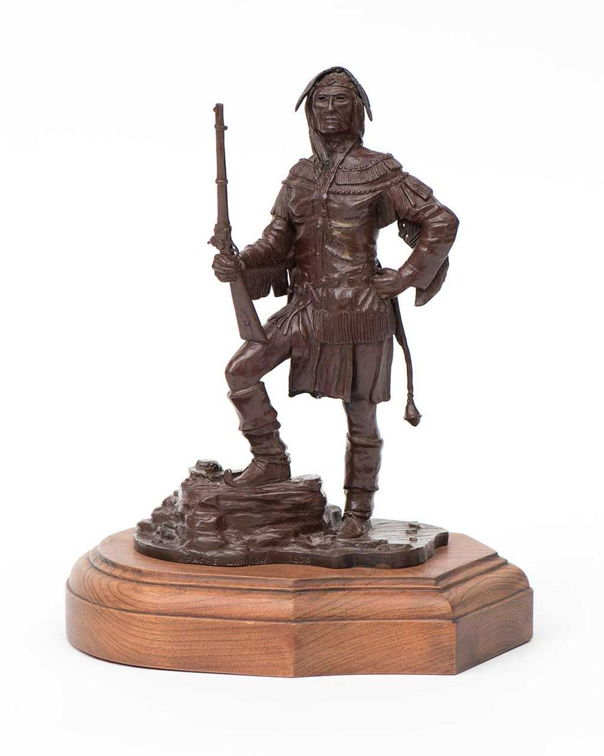 Apache Warrior by Rogers Aston (1918-1999) (1 of 2)